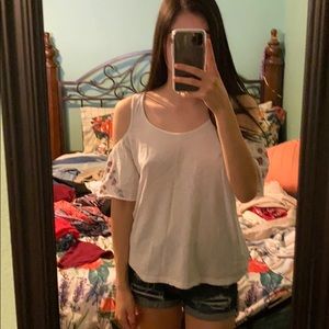 off the shoulder blouse
